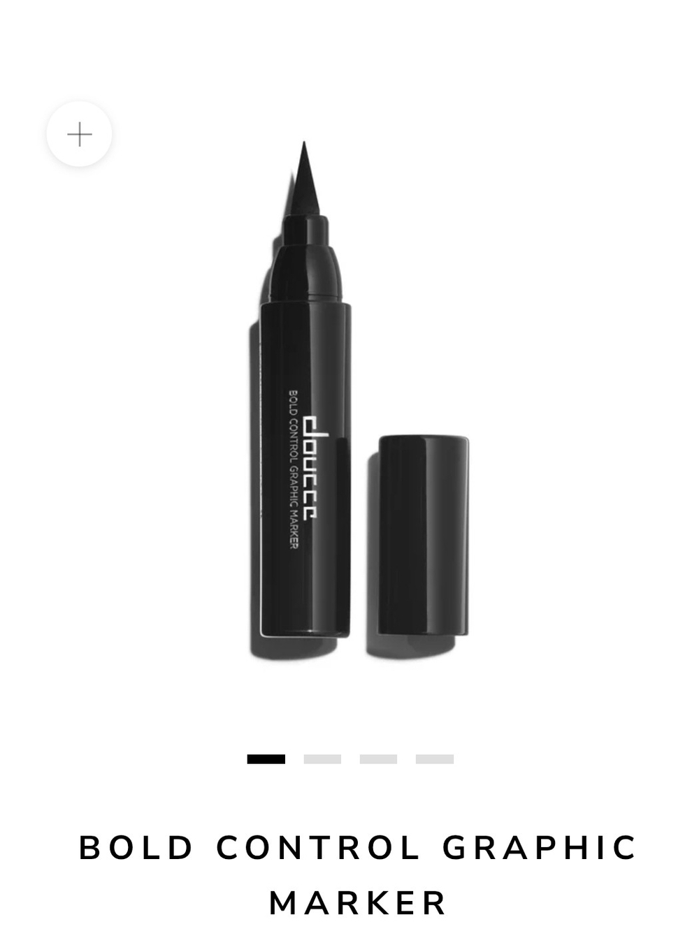 Doucce Bold Control Graphic Marker Eyeliner - Black